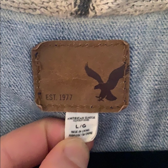 2 for $20!!! Sweater/denim jacket - Picture 3 of 3